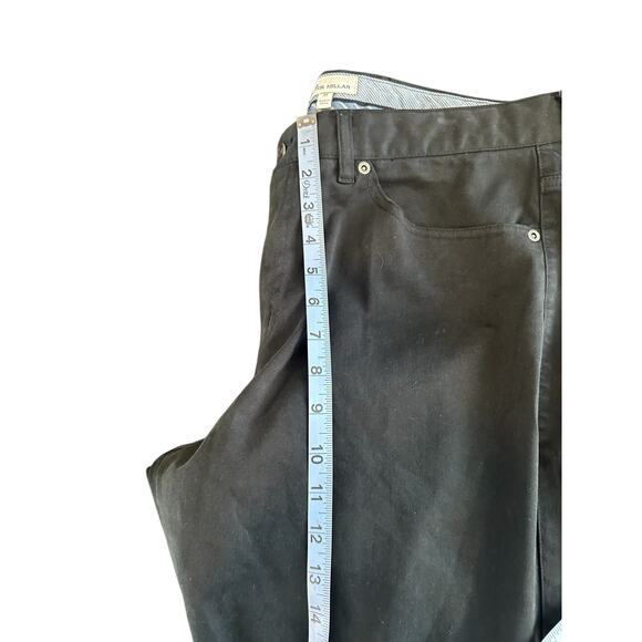 Peter Millar Mens Black Basic Ultimate Sateen 5 Pocket Straight Leg Pant Size 35 - Picture 8 of 10